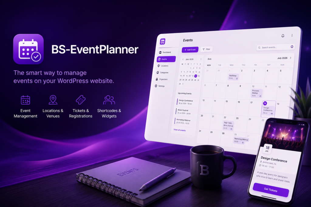Barry’s Eventplanner